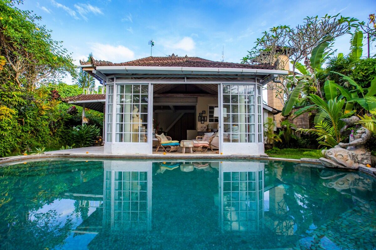 Pool and garden